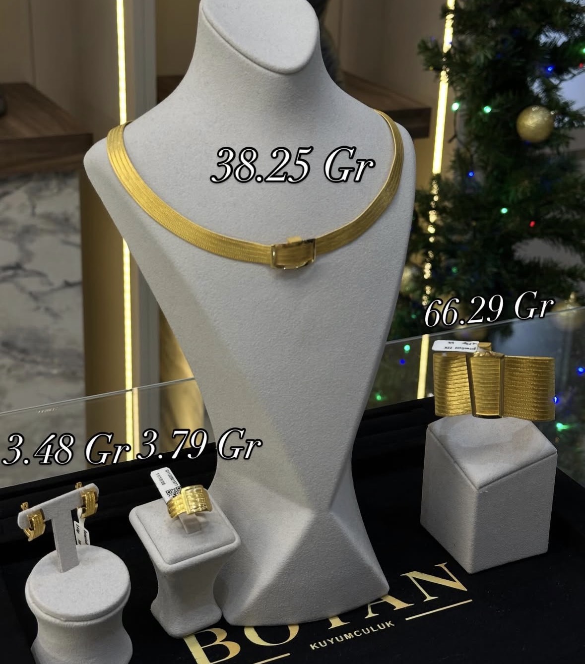 Trabzon El İşçiliği 22 Ayar Hasır Set